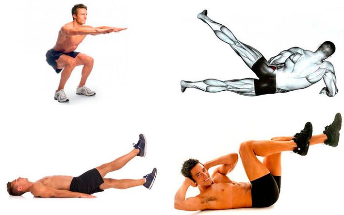 cvičenia na liečbu prostatitídy